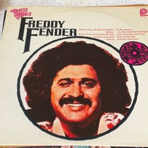 Freddy Fender “Freddy Fender- Overnight Sensation” Vinyl Album